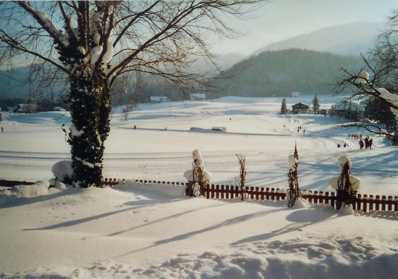 Privatzimmer Eva Leitgeb Faistenau Exterior foto